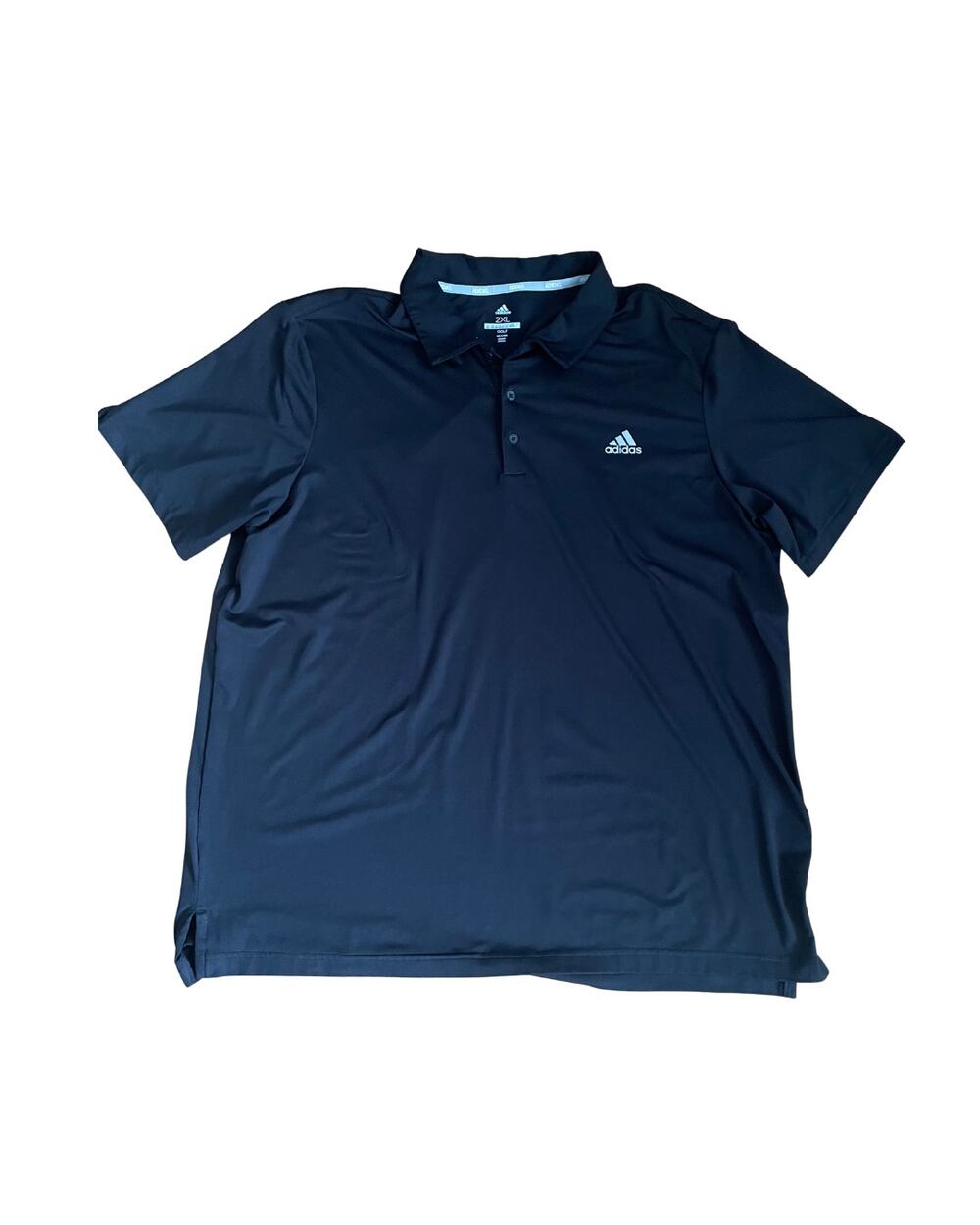 Adidas Golf Polo Dri-Fit Men XXL Black #0354